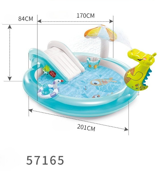 Kids Outdoor Activity Centre - Summer Inflatable Water Slide Pool Children