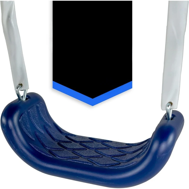 Kids Outdoor Swing Set With Slide - ez Swing Set - Outdoor Heavy-Duty