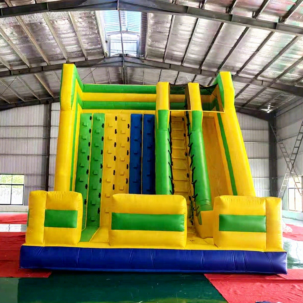 Kids Outdoor Climbing Wall - Inflatable Rock Climbing Inflatable Extreme Rock