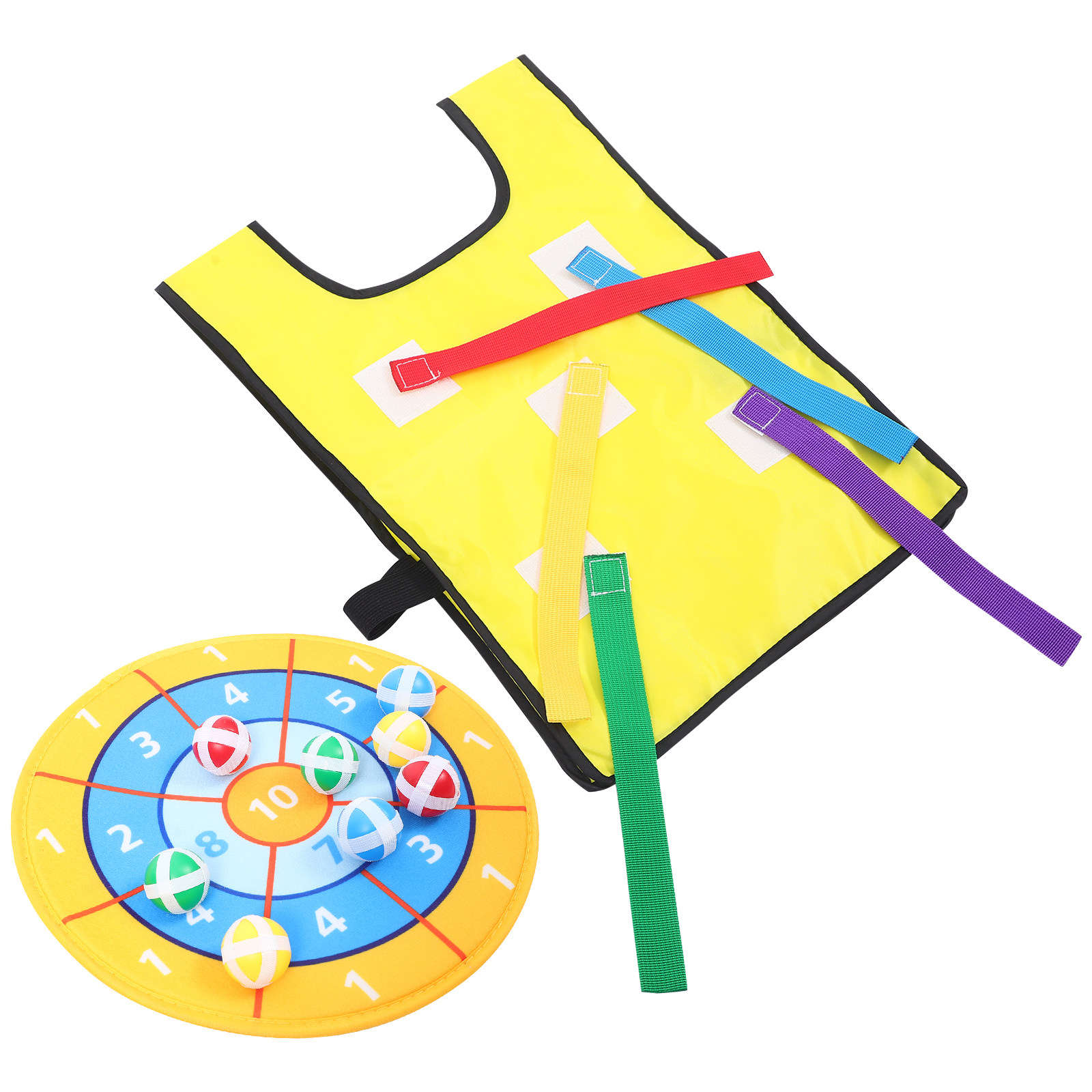 Outdoor Games For Kids - 1Set Sticky Ball Vest Kit Soft