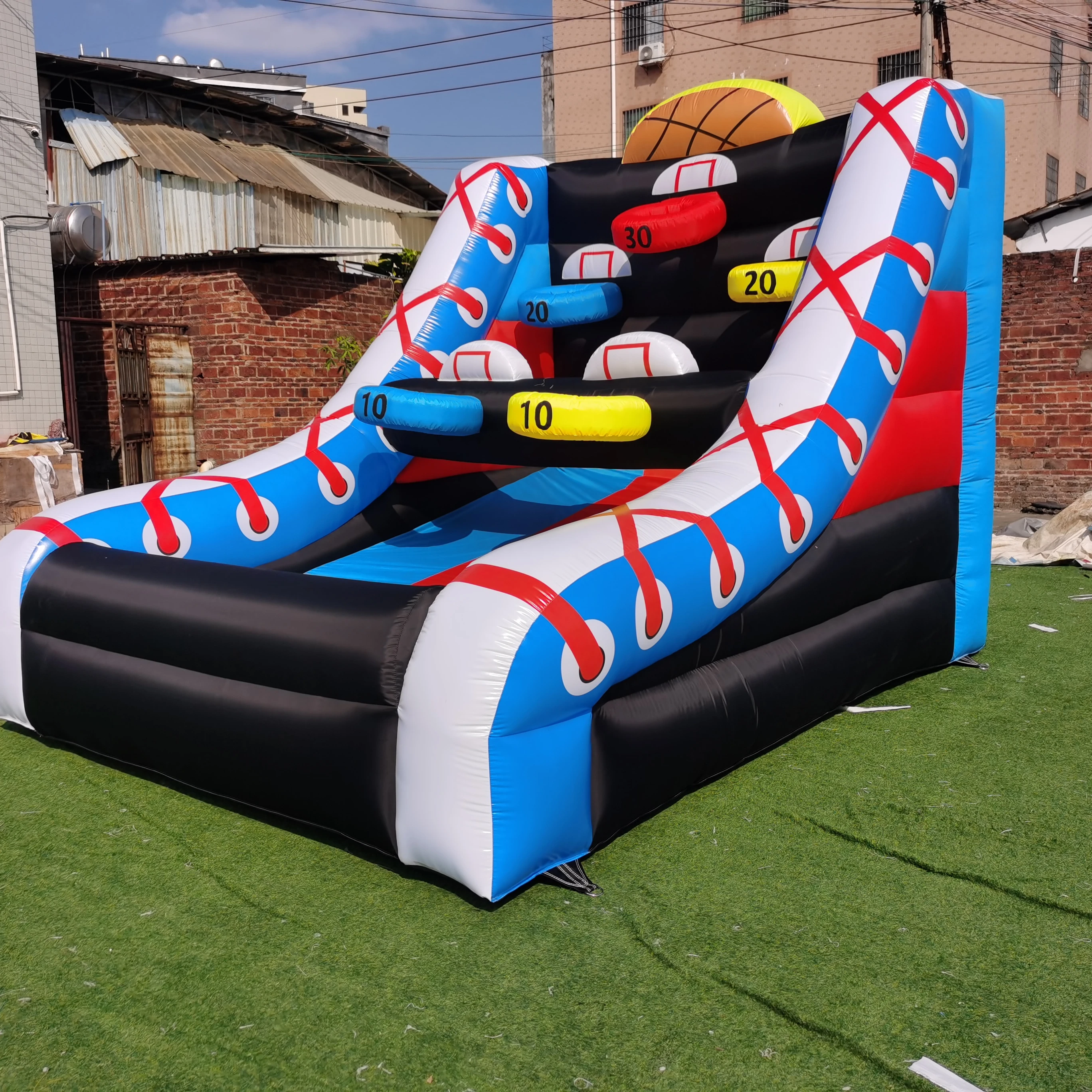 Kids Outdoor Zone - 2026 Outdoor Sport Game Inflatable Basketball