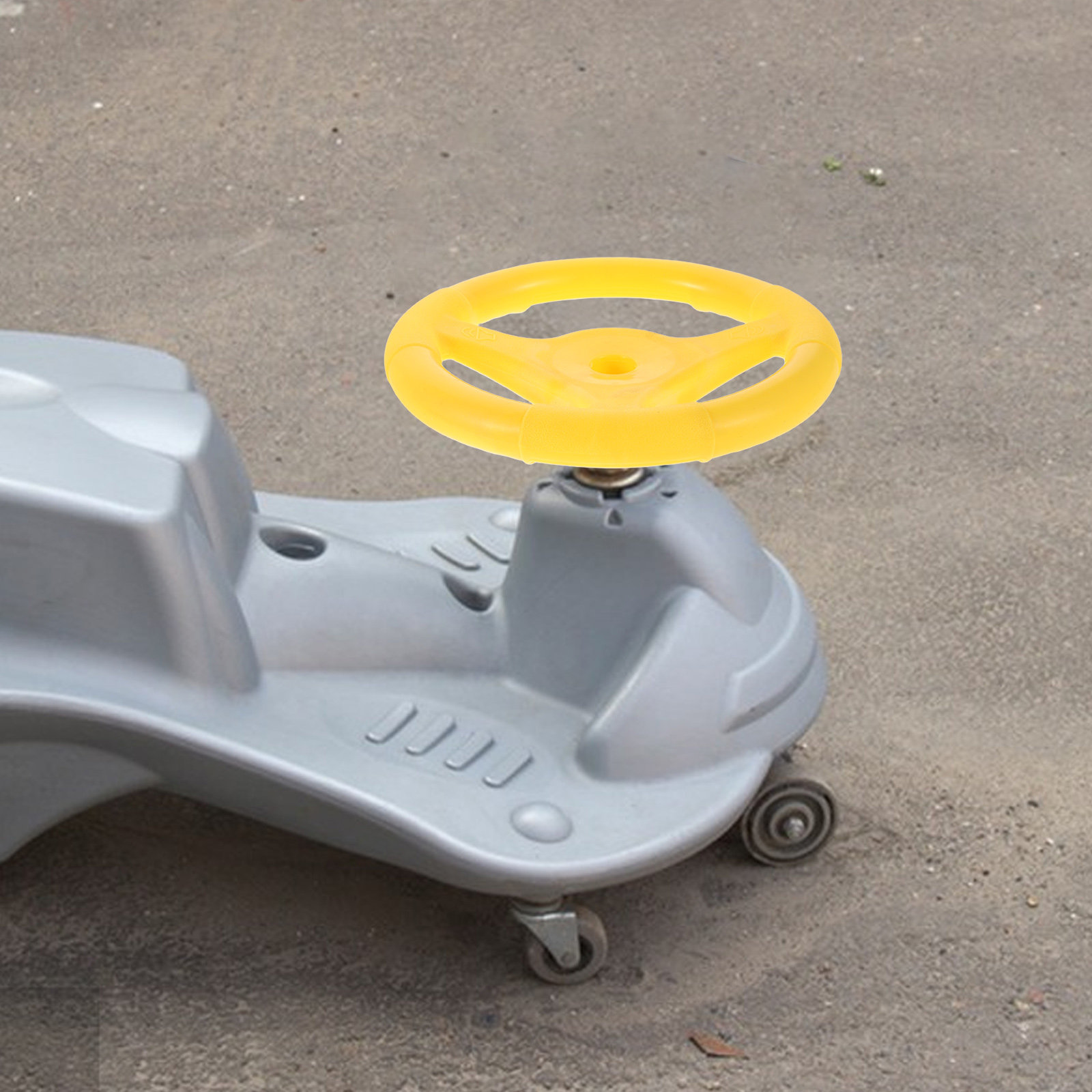 Kids Outdoor Swing - Children Accessory Plastic Steering Wheel For