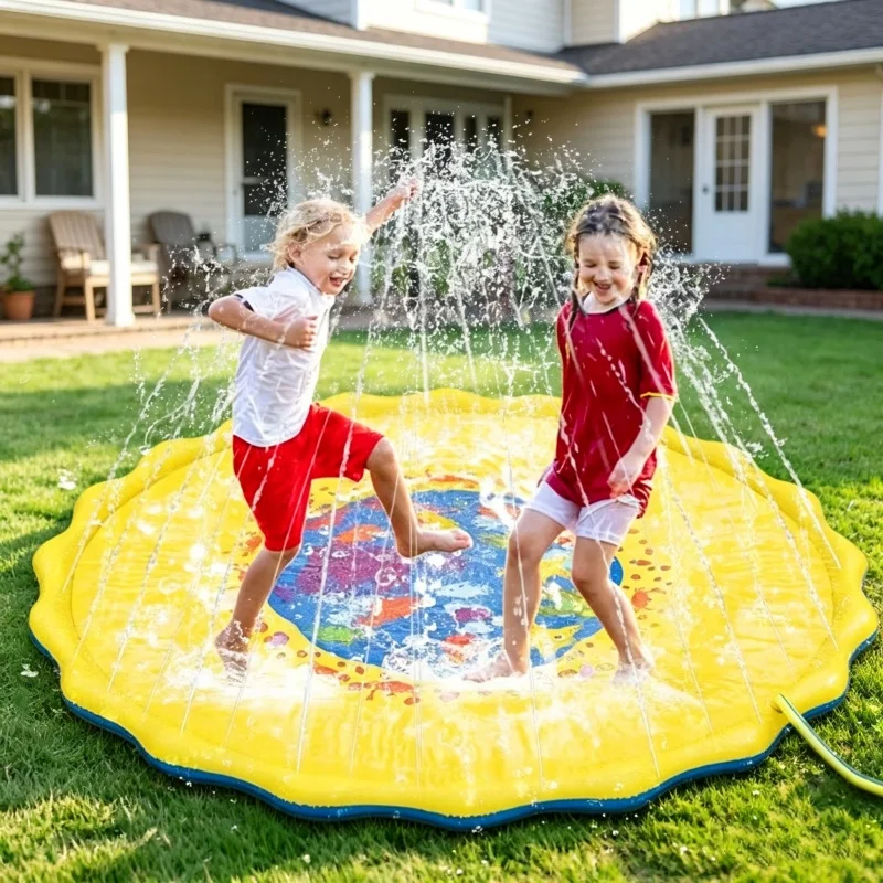 Kids Outdoor Activity Centre - 100/170 CM Summer Beach Lawn Inflatable
