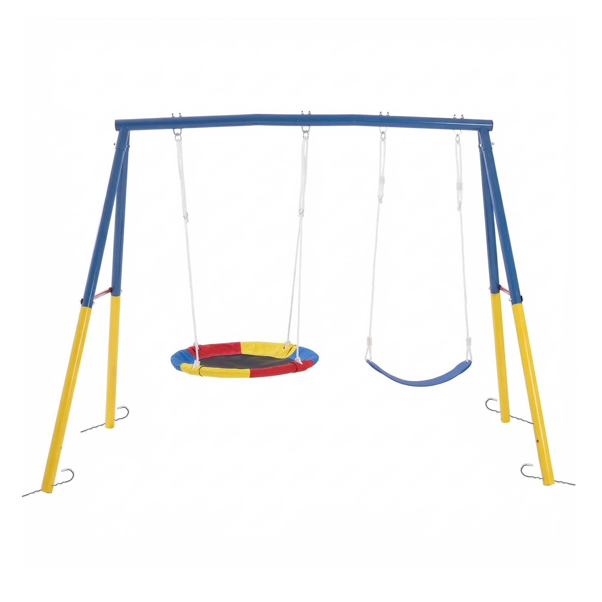 Kids Outdoor Swing - Outdoor Swing Set with Backyard Outdoor