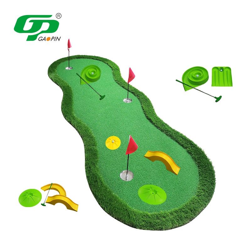 Outdoor Games For Kids - Mini Golf Course Set Indoor/Outdoor Golf
