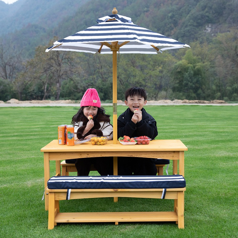 Manufactory Kids Outdoor Loung - Kids Outdoor Table With Umbrella のレビューと価格