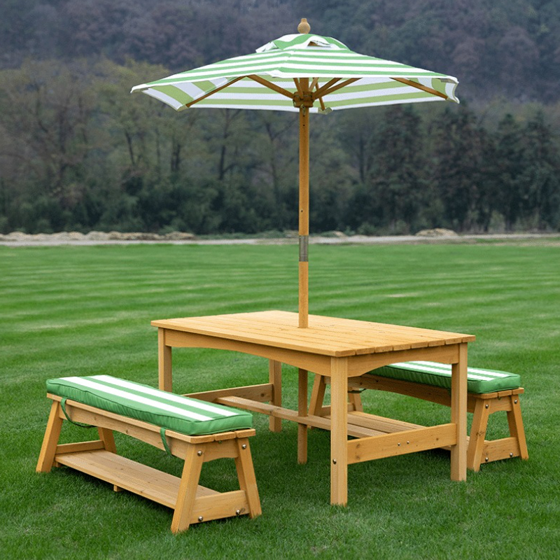 Manufactory Kids Outdoor Loung - Kids Outdoor Table With Umbrella のレビューと価格