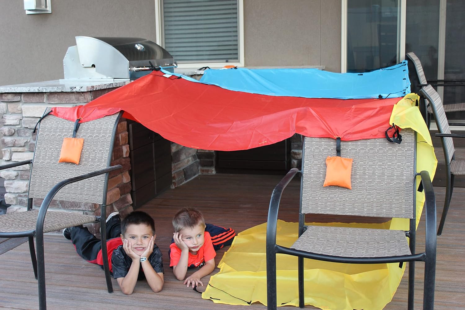Blanket Fort Building Kit for  - Kids Outdoor Fort Building Kit のレビューと価格