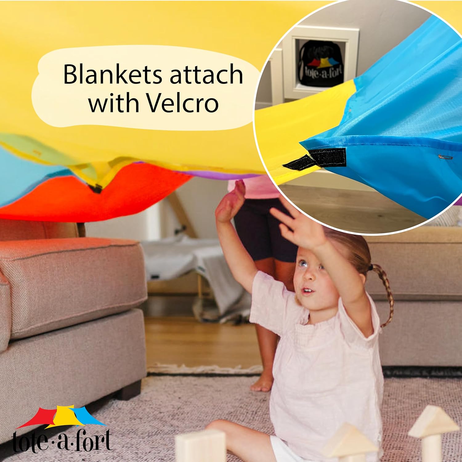 Blanket Fort Building Kit for  - Kids Outdoor Fort Building Kit のレビューと価格