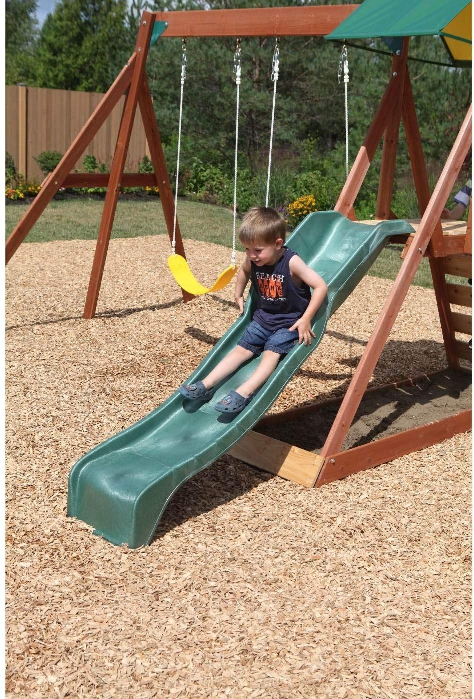 Kids And Children Outdoor Wood - Kids Outdoor Swing のレビューと価格