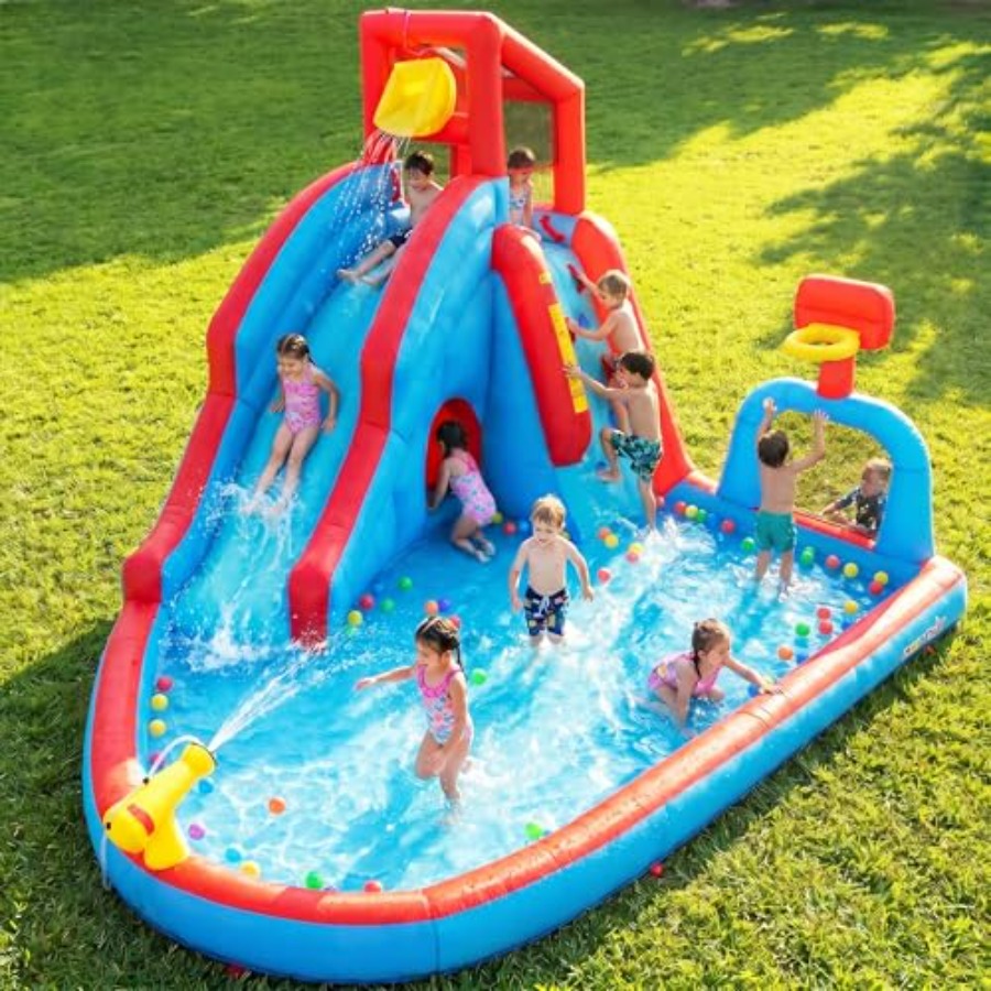 Backyard outdoor water slide i - Kids Outdoor Climbing Wall のレビューと価格