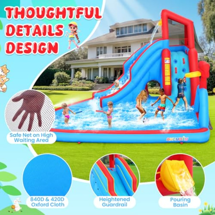 Backyard outdoor water slide i - Kids Outdoor Climbing Wall のレビューと価格