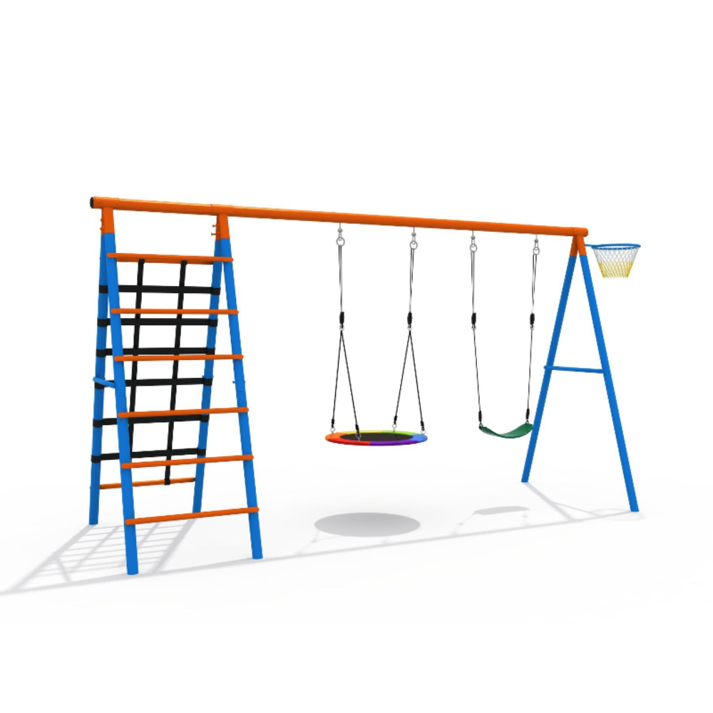 3-in-1 Kids Swing Slide Climbi - Kids Outdoor Swing Set With Slide のレビューと価格