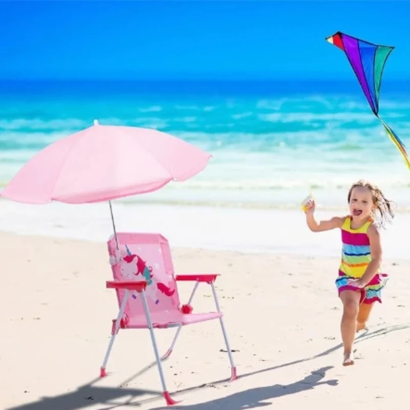 Cartoon Animal Kids Beach Chai - Kids Outdoor Foldable Chair のレビューと価格