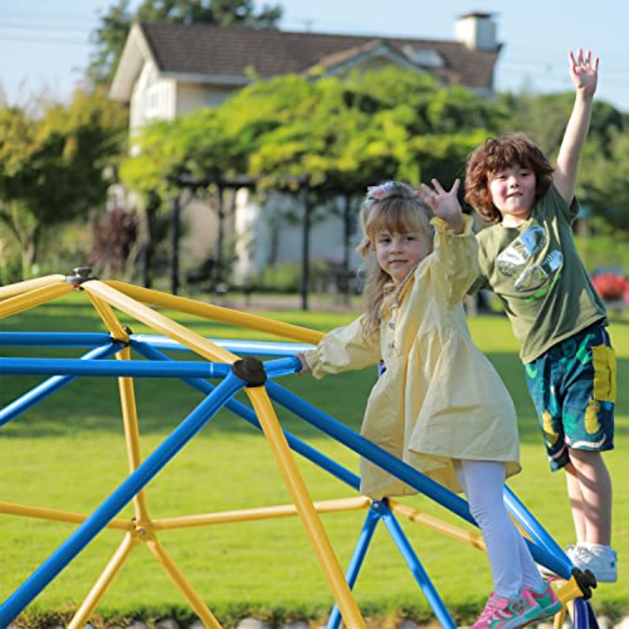 Outdoor Geometric Dome Climber - Kids Outdoor Climbing Frame のレビューと価格