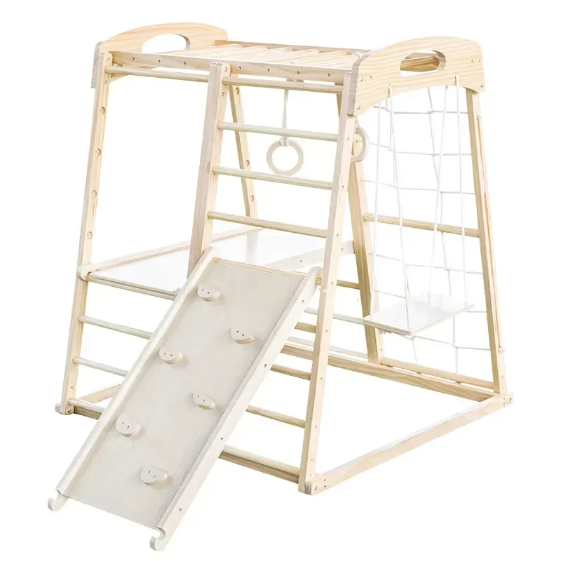 Wooden Climbing Frame Playgrou - Kids Outdoor Climbing Frame のレビューと価格