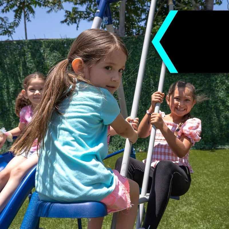 ez Swing Set - Outdoor Heavy-D - Kids Outdoor Swing Set With Slide のレビューと価格