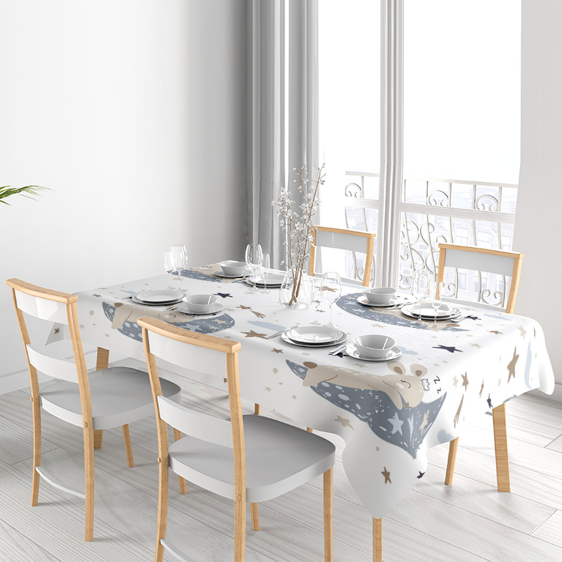 Space-themed tablecloth set wi - Kids Outdoor Dining Set のレビューと価格