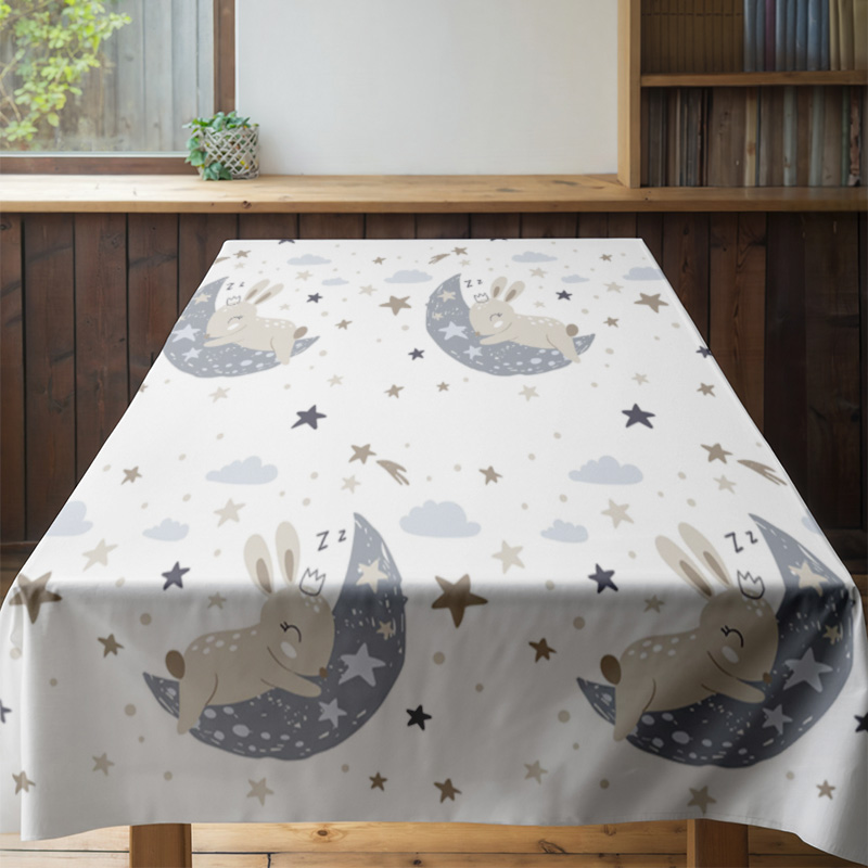 Space-themed tablecloth set wi - Kids Outdoor Dining Set のレビューと価格
