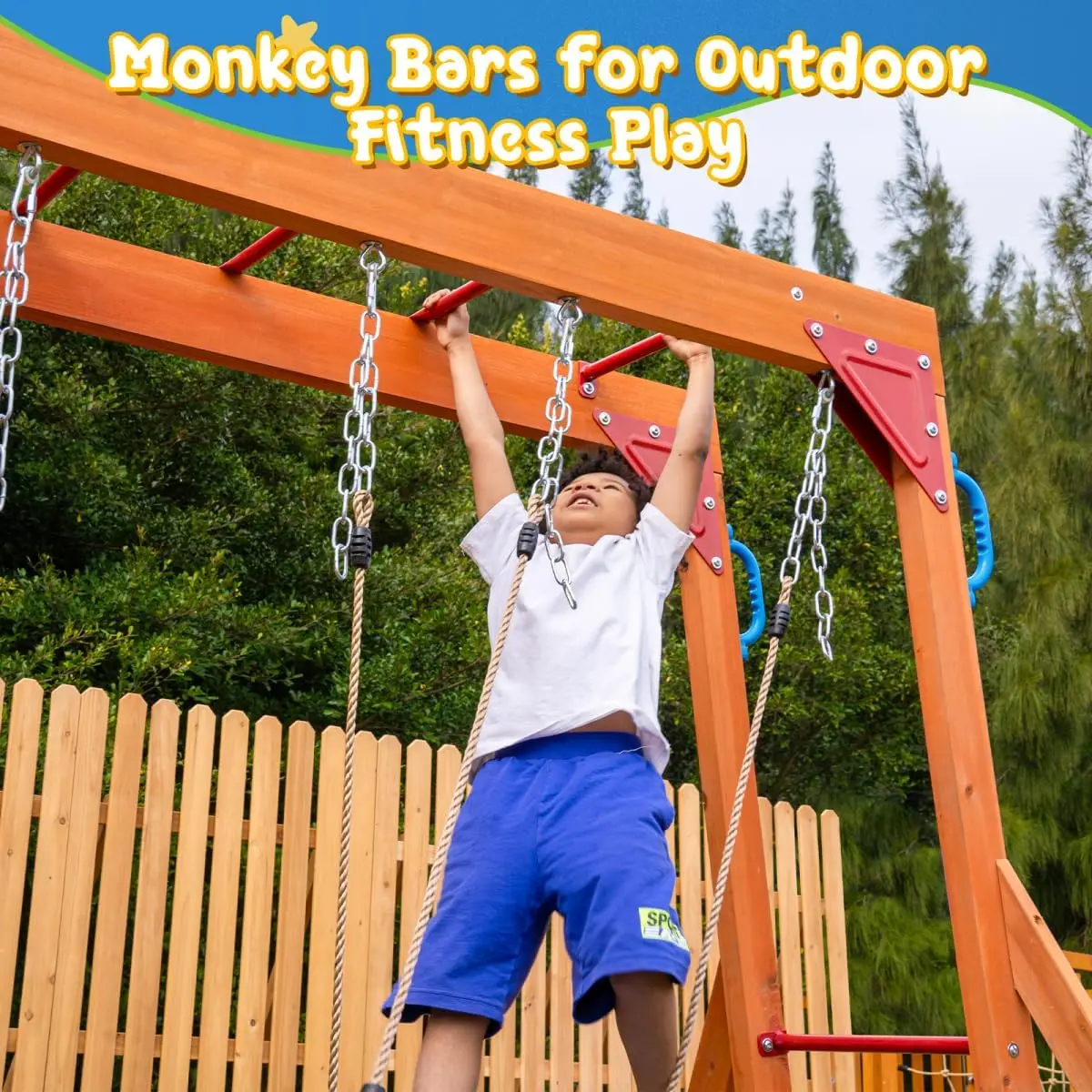 Hot-sellingDolphin Playground  - Kids Outdoor Monkey Bar Set のレビューと価格