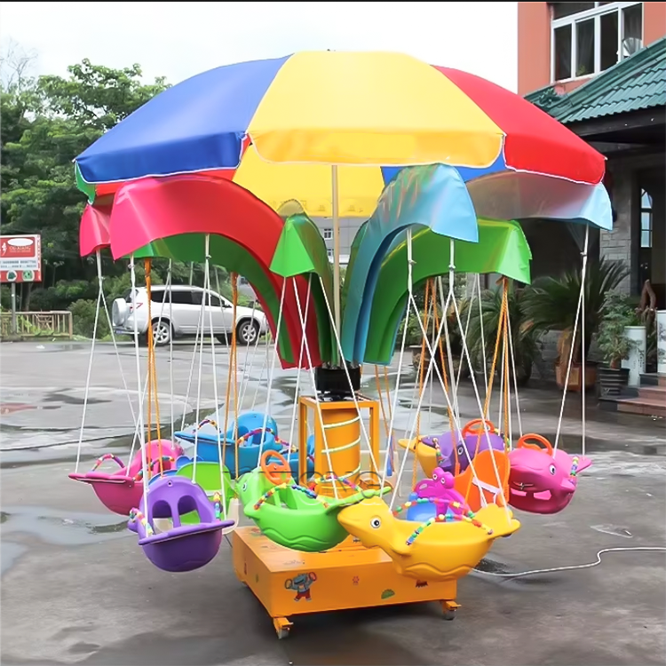 Mini Carousel Ride for Kids Ou - Kids Outdoor Swing のレビューと価格