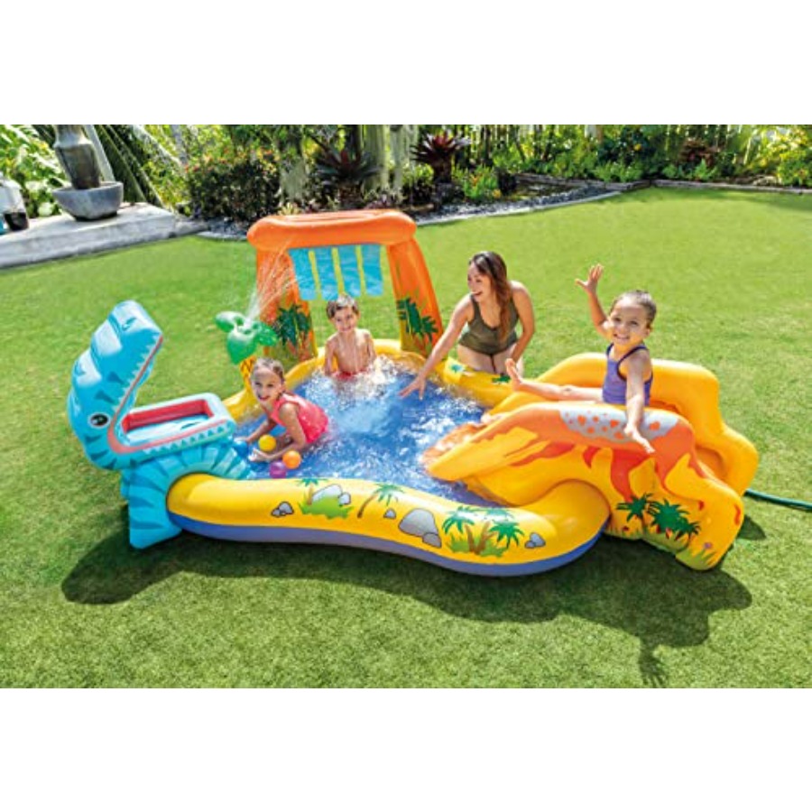 Inflatable Dinosaur Play Cente - Kids Outdoor Activity Centre のレビューと価格