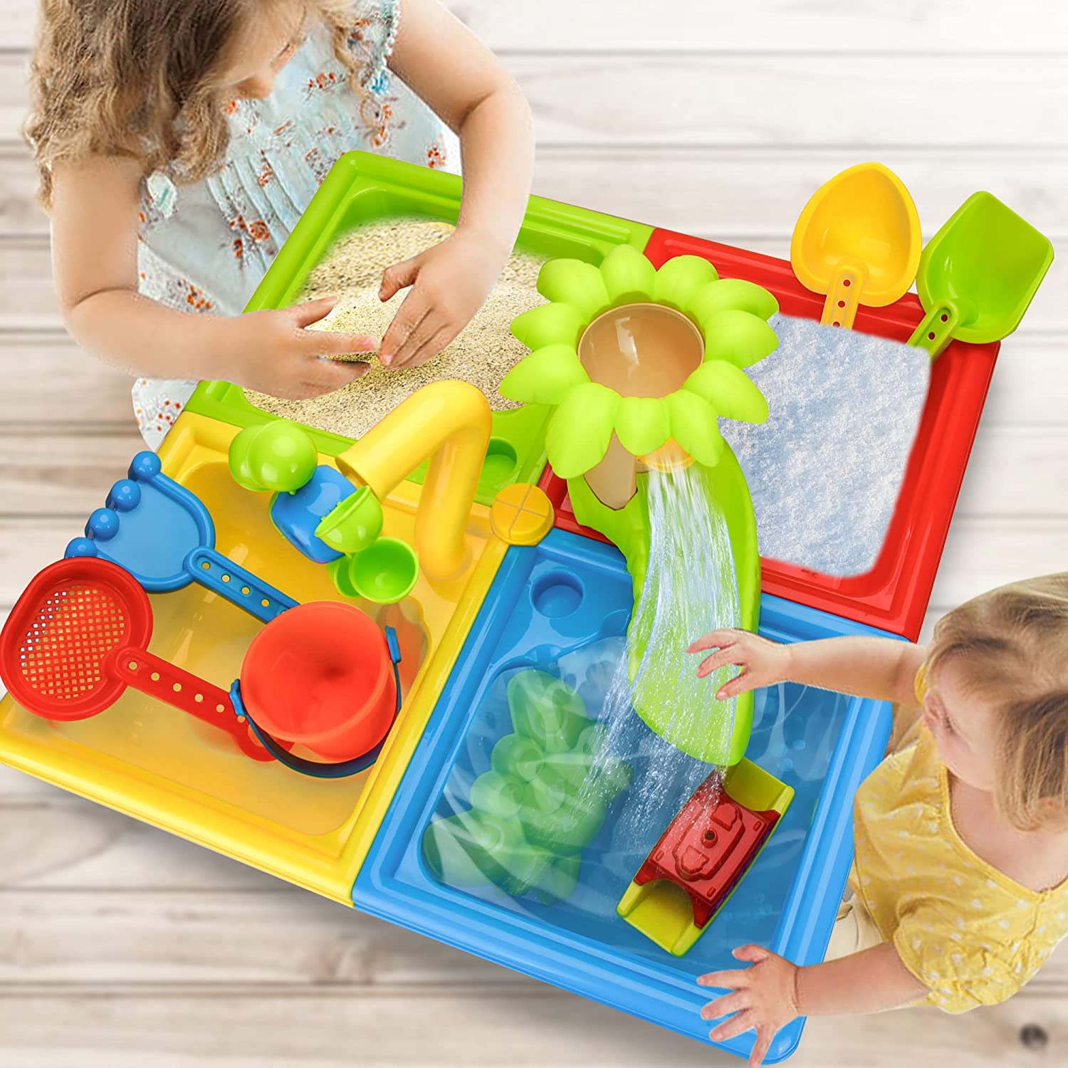 Beach Table Sand Play Toys Chi - Kids Outdoor Picnic Table のレビューと価格
