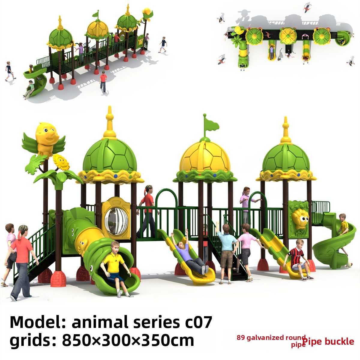 Factory Commercial Small Toddl - Kids Outdoor Swing Set With Slide のレビューと価格