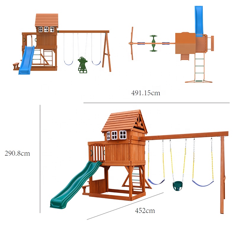 Large Outdoor Amusement Equipm - Kids Outdoor Swing のレビューと価格