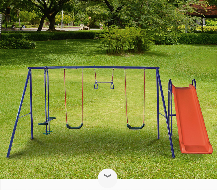 wr-Wholesale Cheap Six Station - Kids Outdoor Swing Set With Slide のレビューと価格