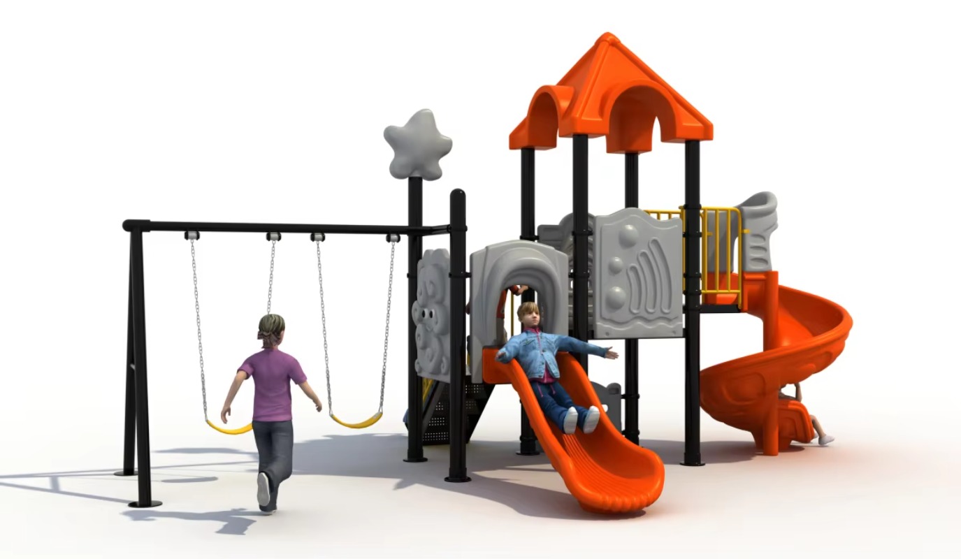 Outdoor Steel Plastic Swing Se - Kids Outdoor Swing のレビューと価格