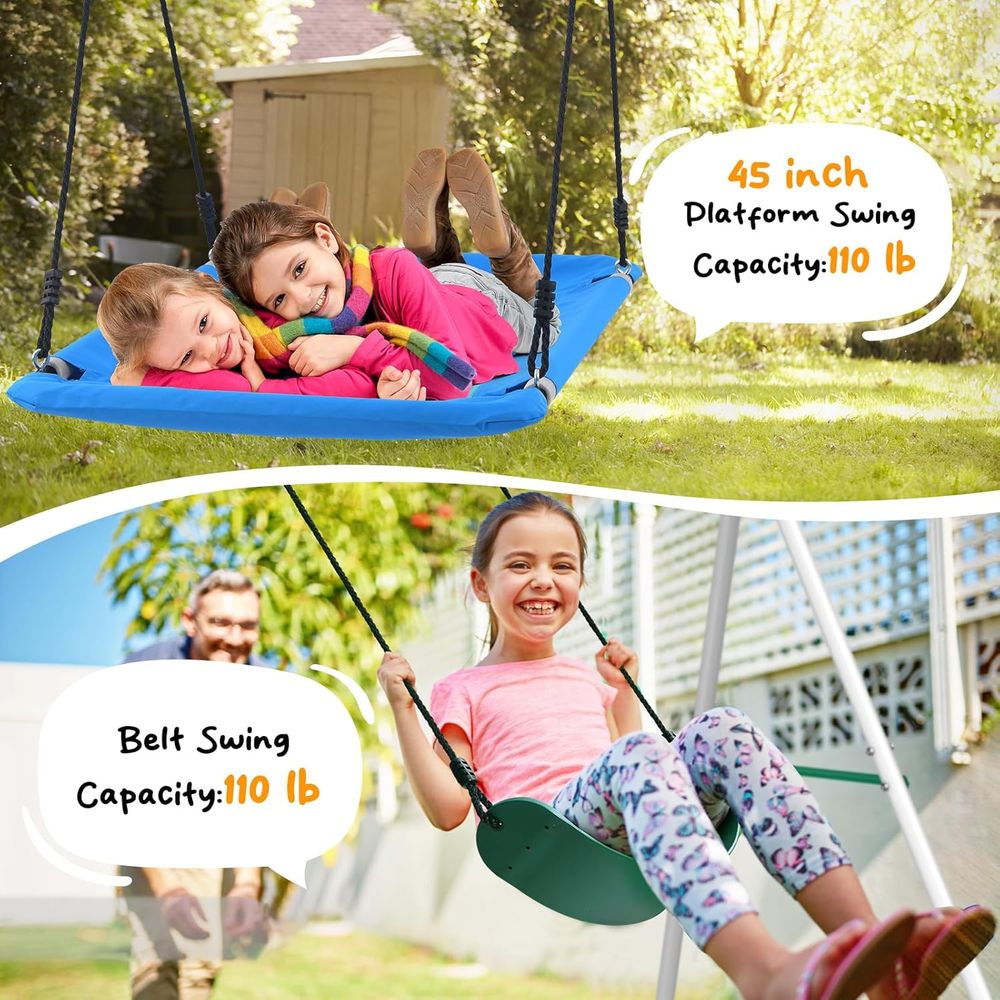 Swing Sets or Backyard with Mo - Kids Outdoor Monkey Bar Set のレビューと価格