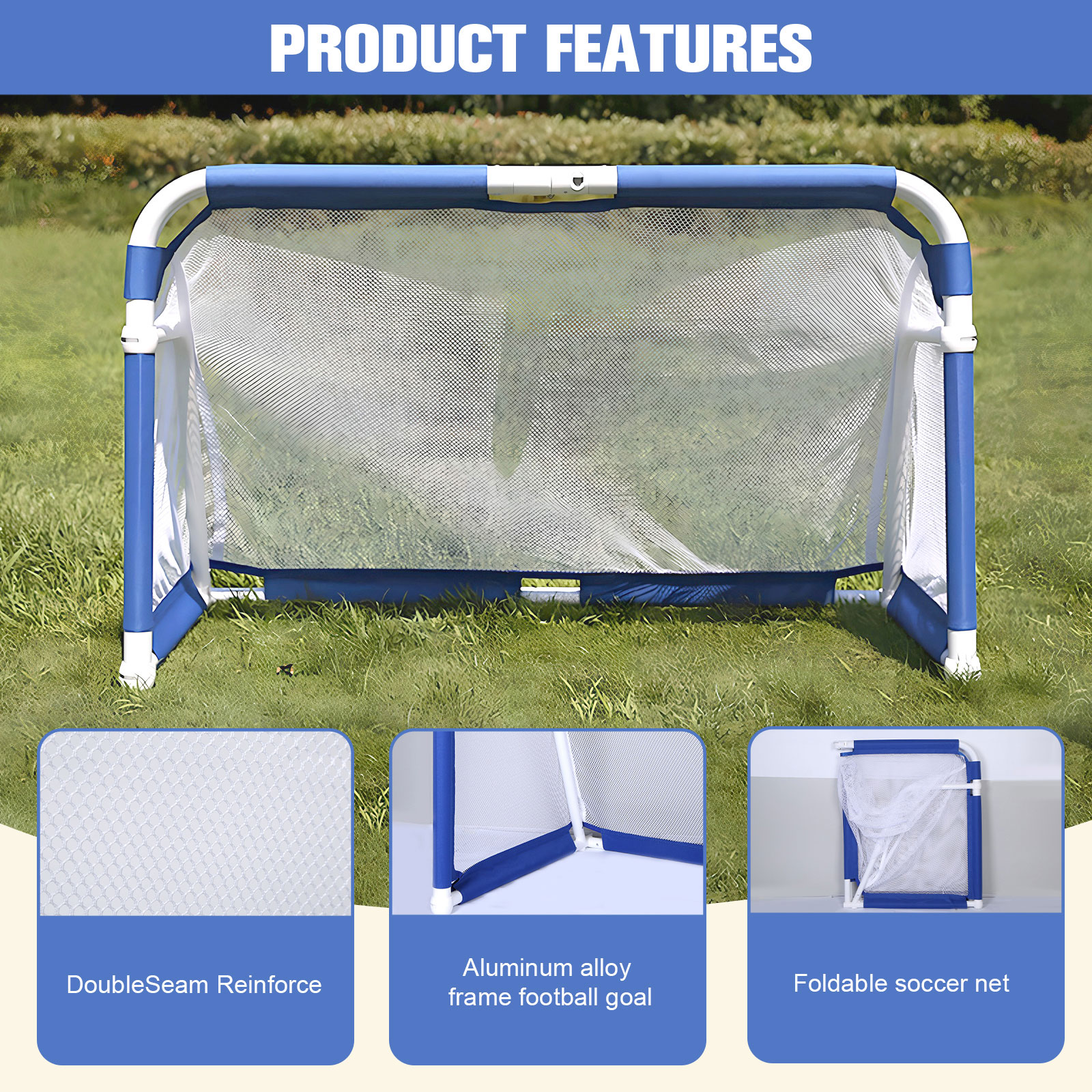 Portable Soccer Goal Easy-to-S - Kids Outdoor Set のレビューと価格