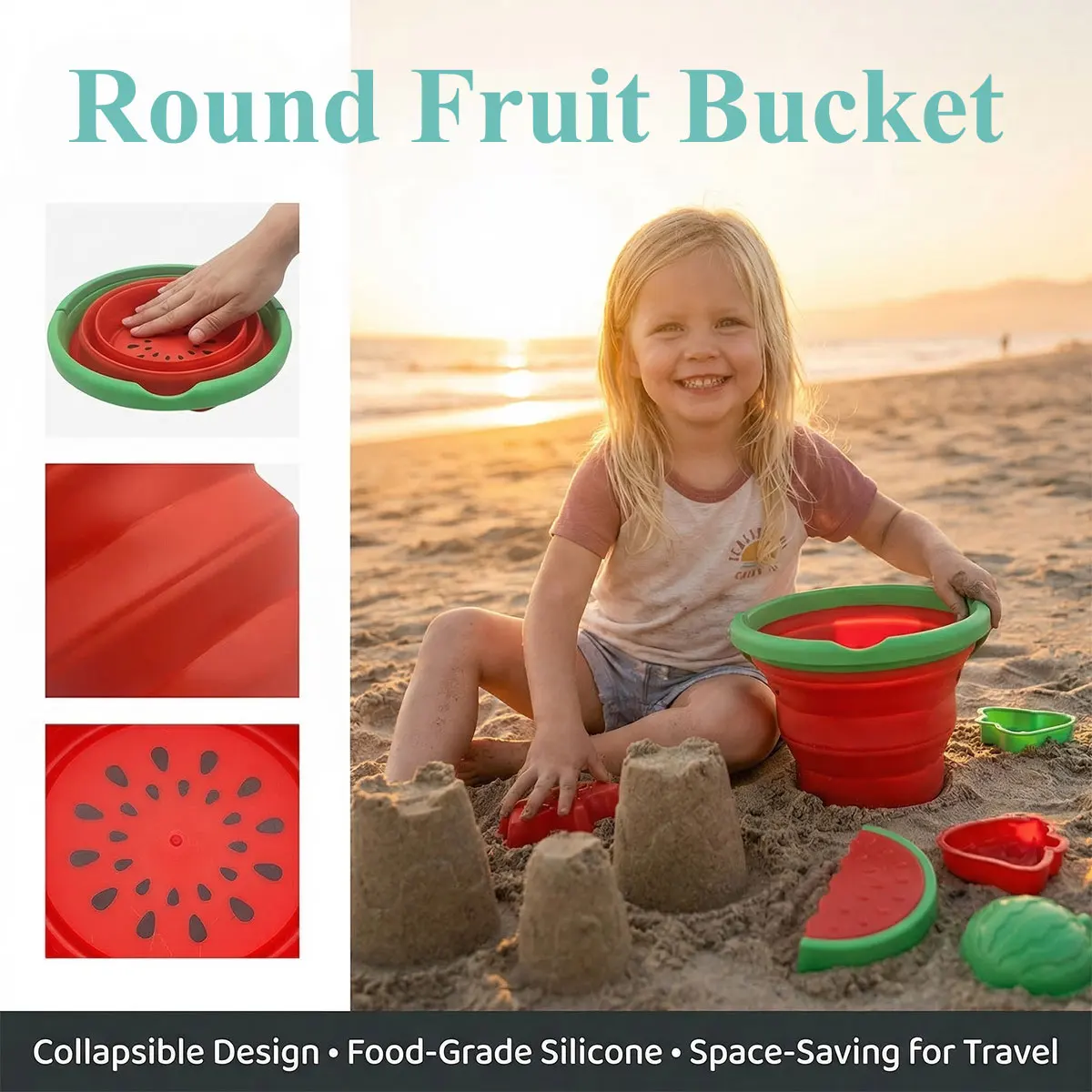 Different Foldable Sand Bucket - Kids Outdoor Activity Centre のレビューと価格