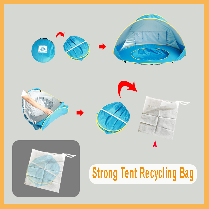 Baby Beach Tent Portable Shade - Kids Outdoor Activity Centre のレビューと価格