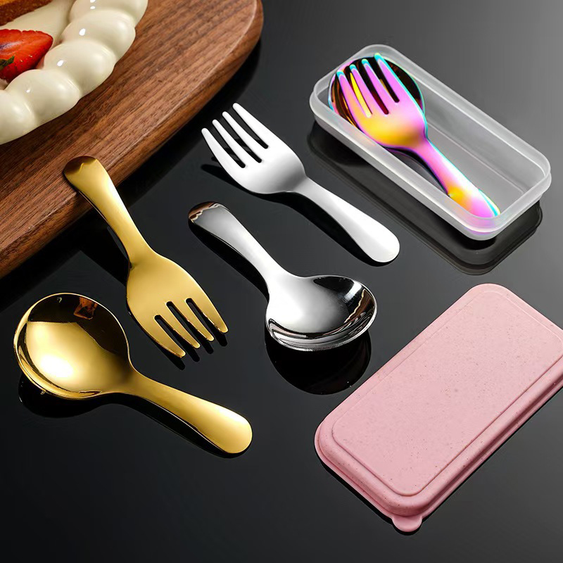 Stainless Steel Portable Utens - Kids Outdoor Dining Set のレビューと価格