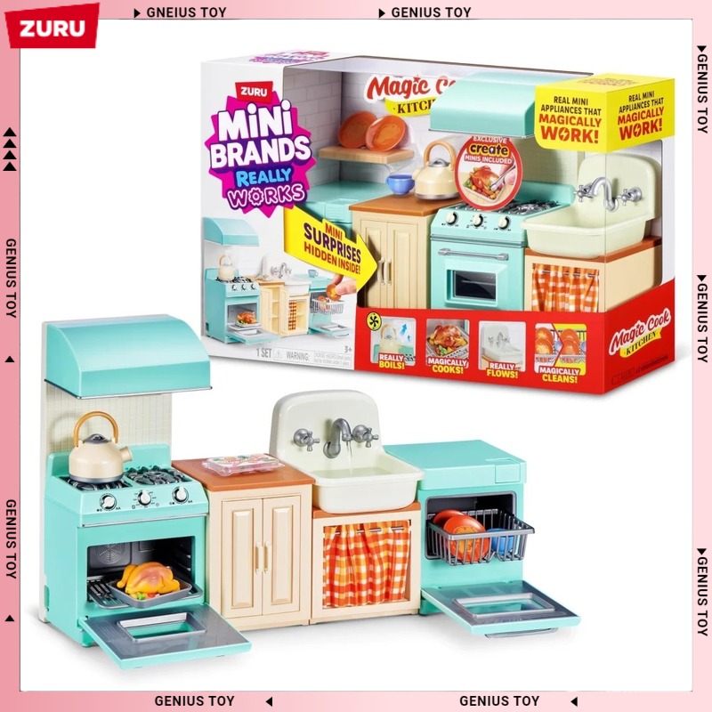 Zuru Mini Brands Magic Cook Ki - Kids Outdoor Kitchen のレビューと価格