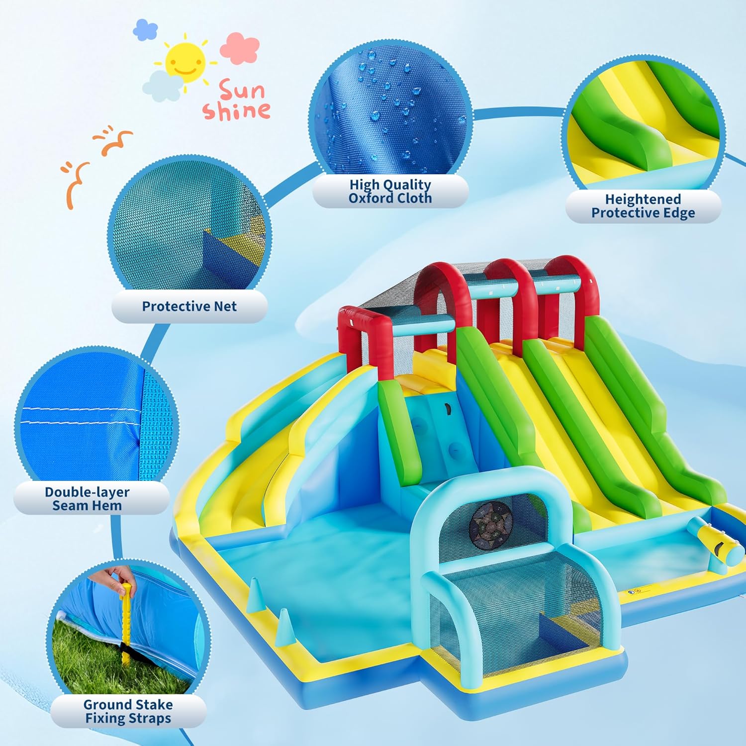 Inflatable Bounce House Oxford - Kids Outdoor Activity Centre のレビューと価格