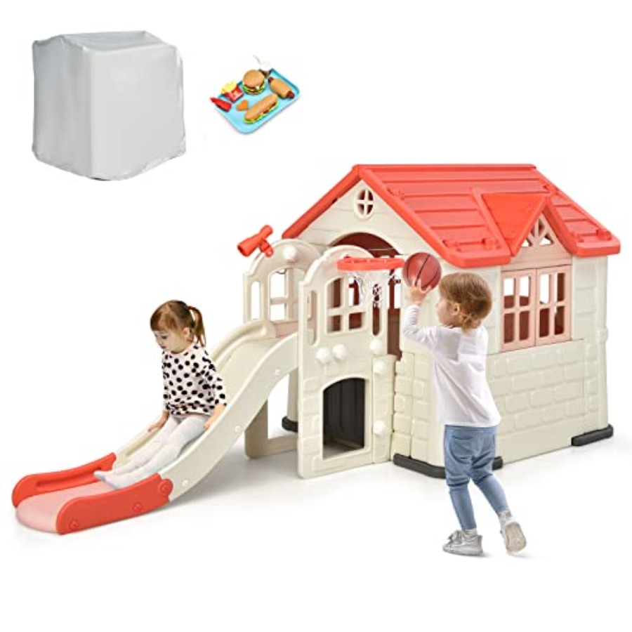 Outdoor kids playhouse and sli - Kids Outdoor Picnic Table のレビューと価格
