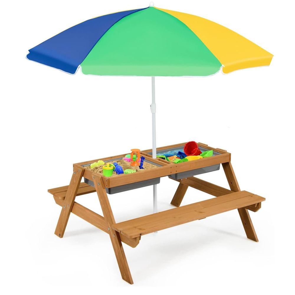 Kids Picnic Table, 4 in 1 Ceda - Kids Outdoor Picnic Table のレビューと価格