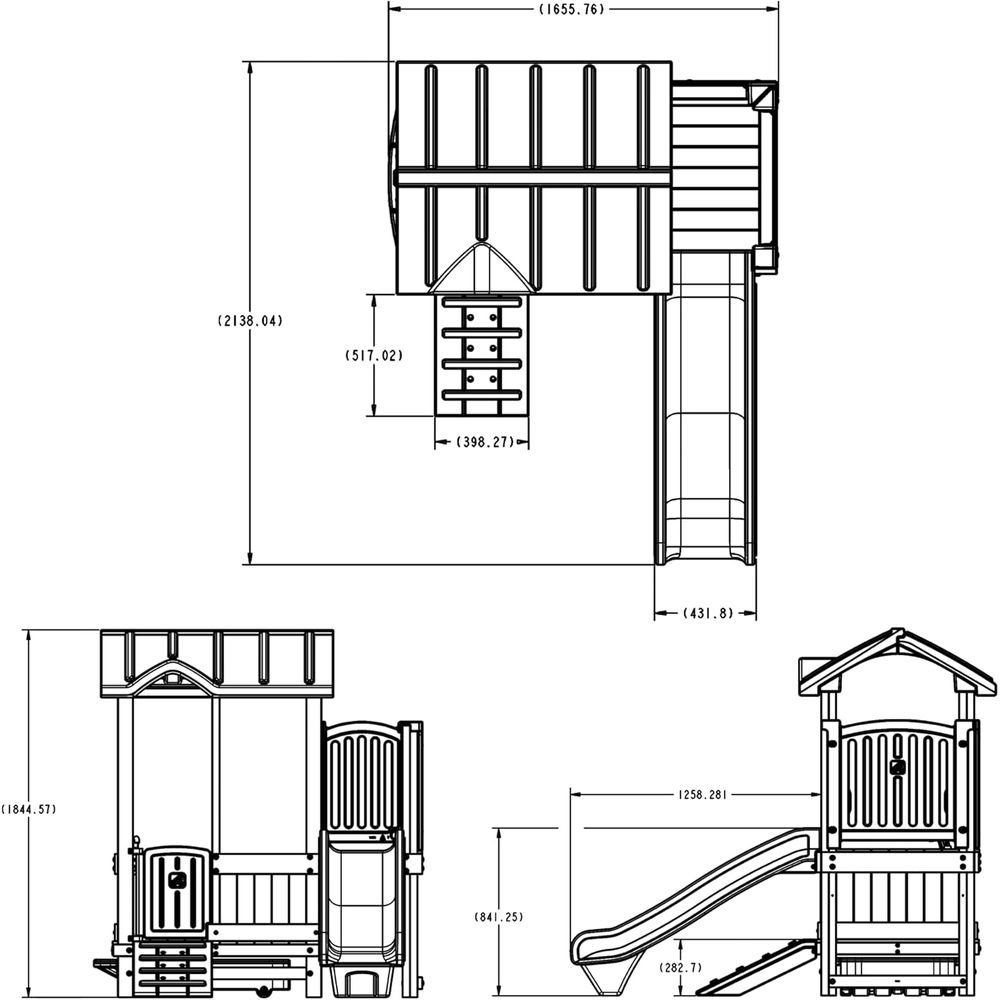 Step2 Woodland Adventure Playh - Kids Outdoor Swing Set With Slide のレビューと価格