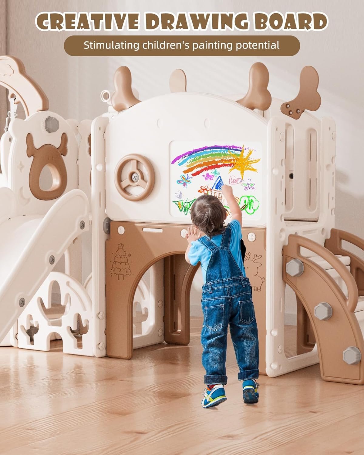13-in-1 Toddler Slide and Swin - Kids Outdoor Swing Set With Slide のレビューと価格