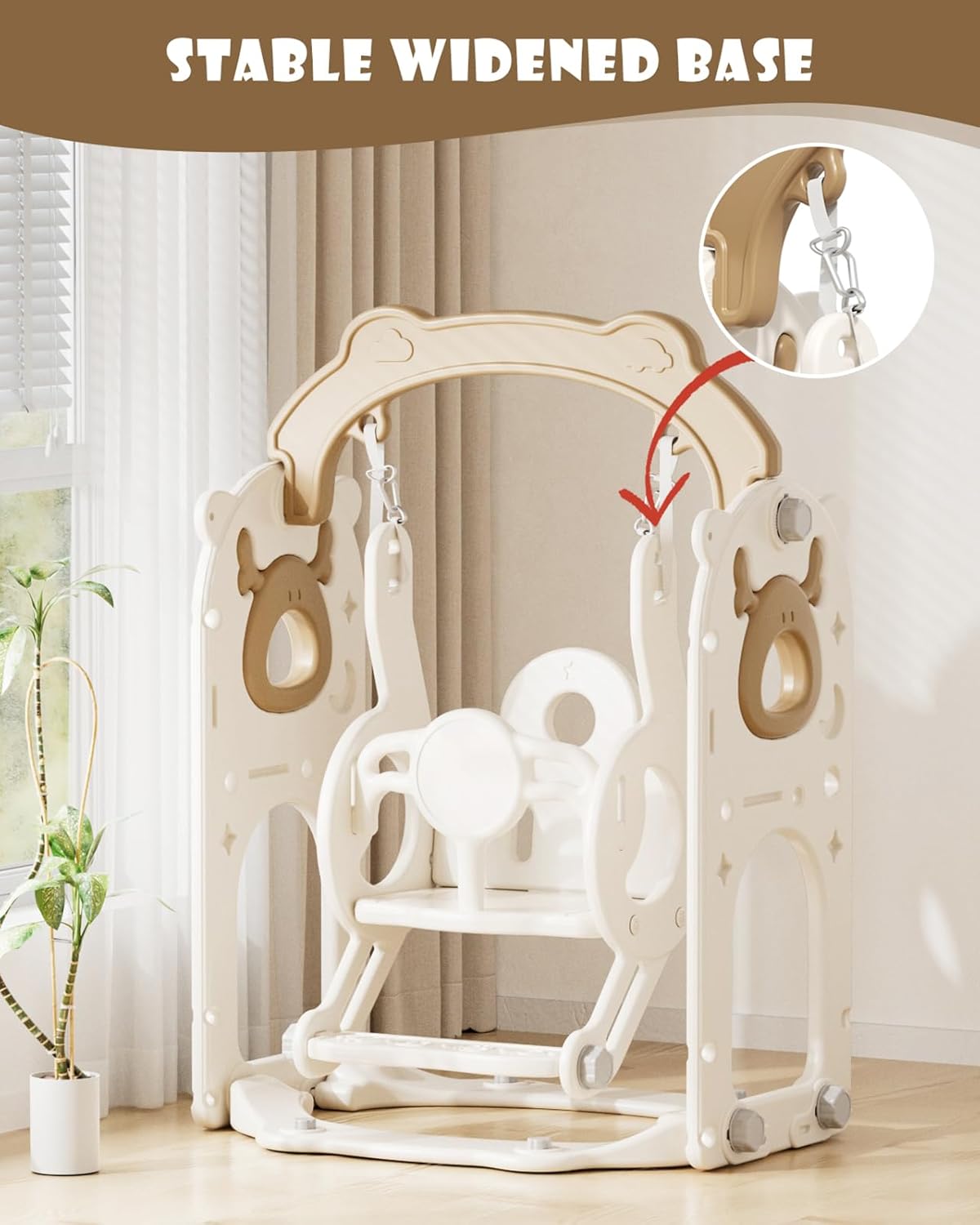 13-in-1 Toddler Slide and Swin - Kids Outdoor Swing Set With Slide のレビューと価格