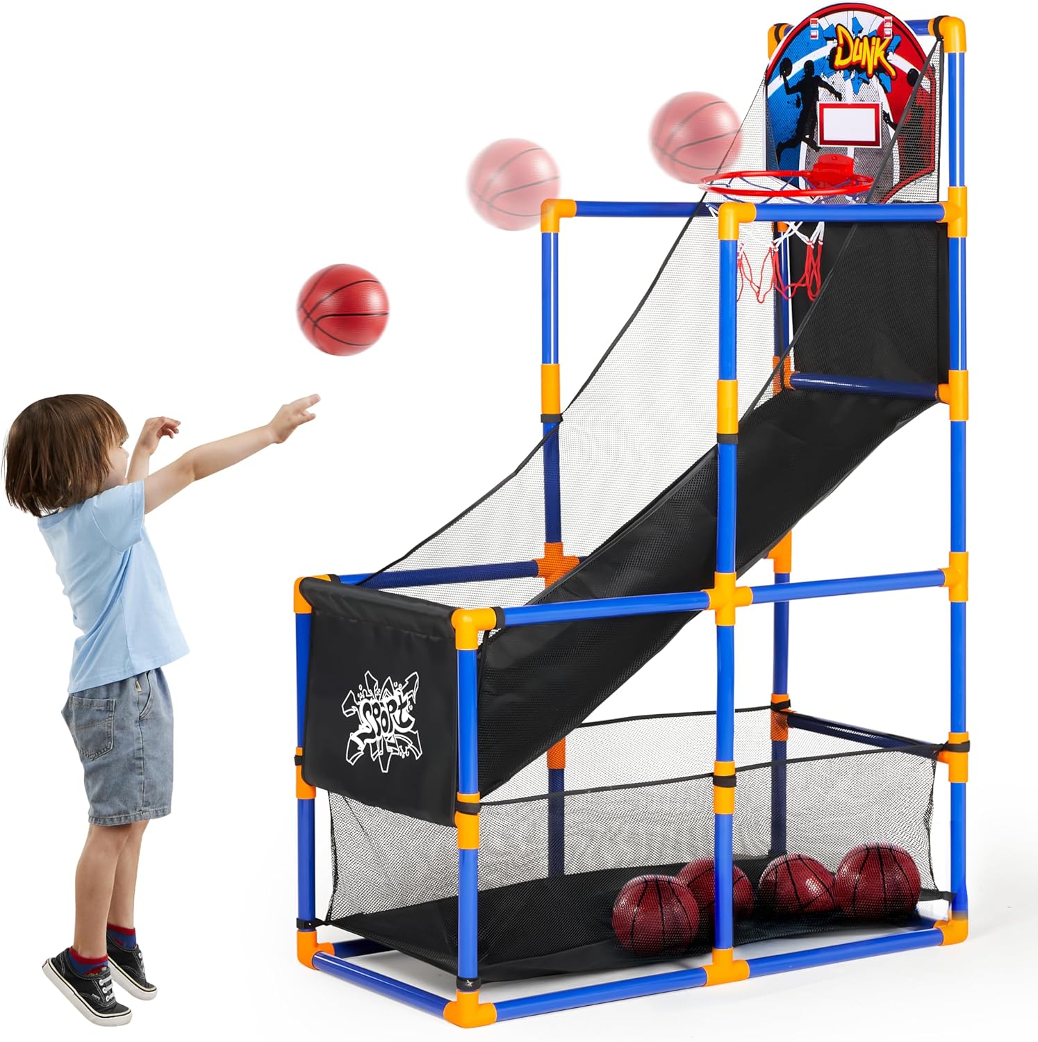 Arcade Basketball Game Set wit - Outdoor Games For Kids のレビューと価格
