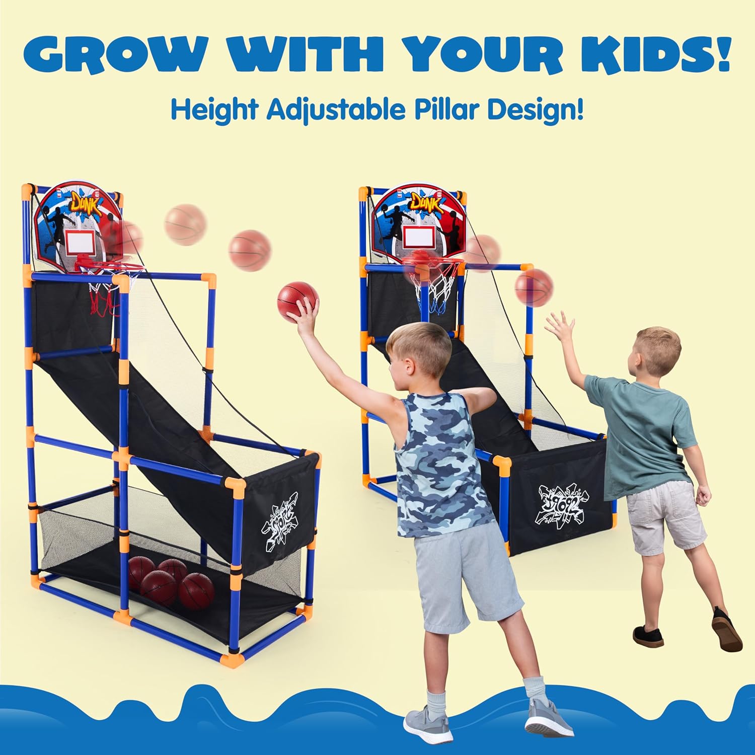 Arcade Basketball Game Set wit - Outdoor Games For Kids のレビューと価格
