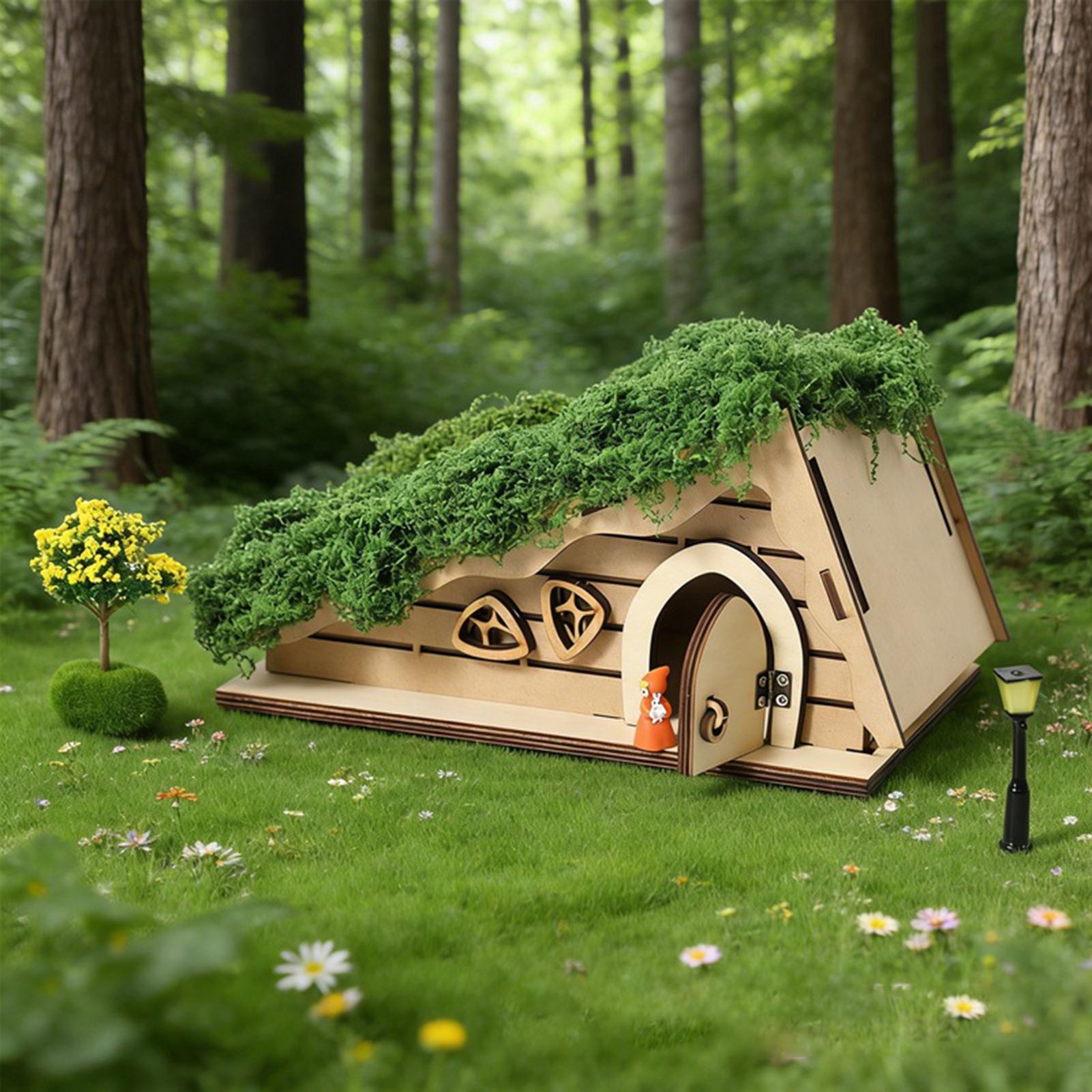 Wooden Fairy House Craft Kit T - Kids Outdoor Set のレビューと価格