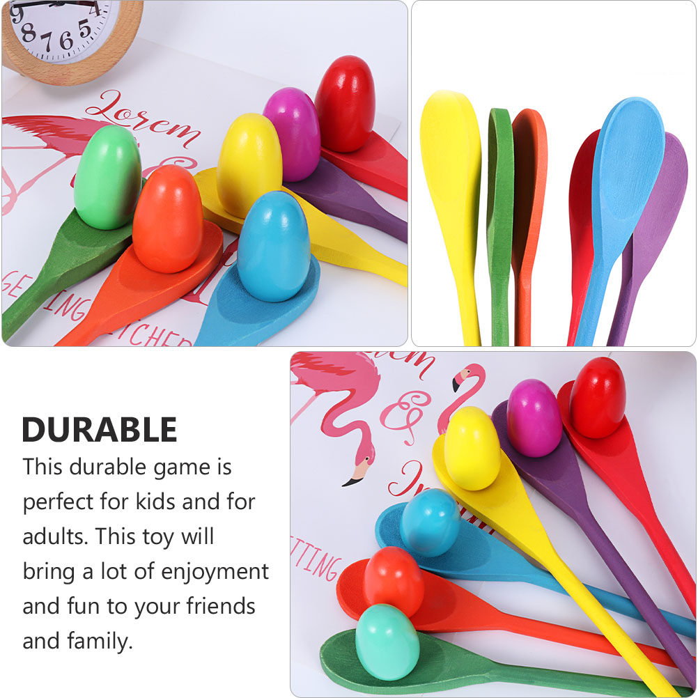 4Set Balance Game Egg Spoon Ra - Outdoor Games For Kids のレビューと価格