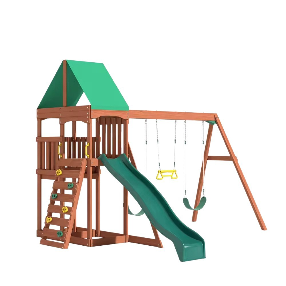 Children Swing Kids Wooden Gar - Kids Outdoor Swing のレビューと価格