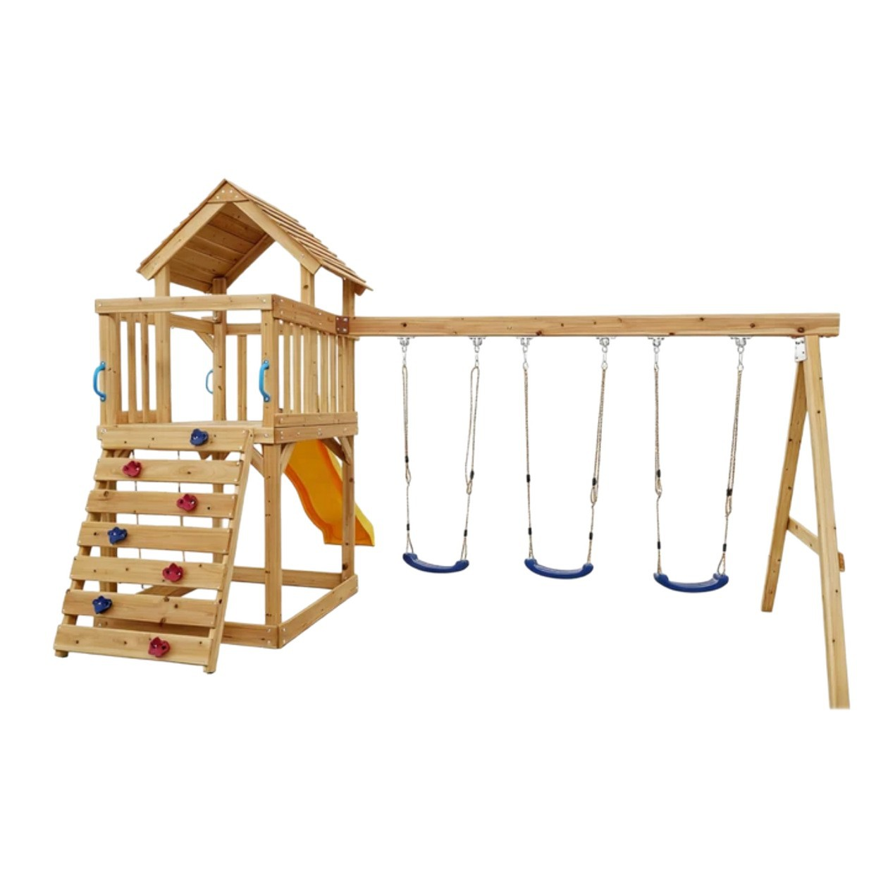 Children Swing Kids Wooden Gar - Kids Outdoor Swing のレビューと価格