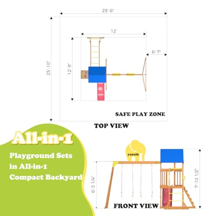 Backyard playground set with m - Kids Outdoor Monkey Bar Set のレビューと価格